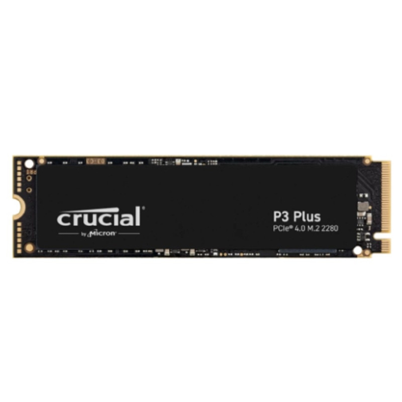 Накопитель SSD M.2 2280 Crucial CT2000P3PSSD8 P3 Plus 2TB PCIe Gen 4 x4 NVME 5000/4200MB/s TBW 440