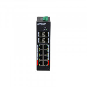 Коммутатор Dahua DH-HS4412-8ET-120 управляемый