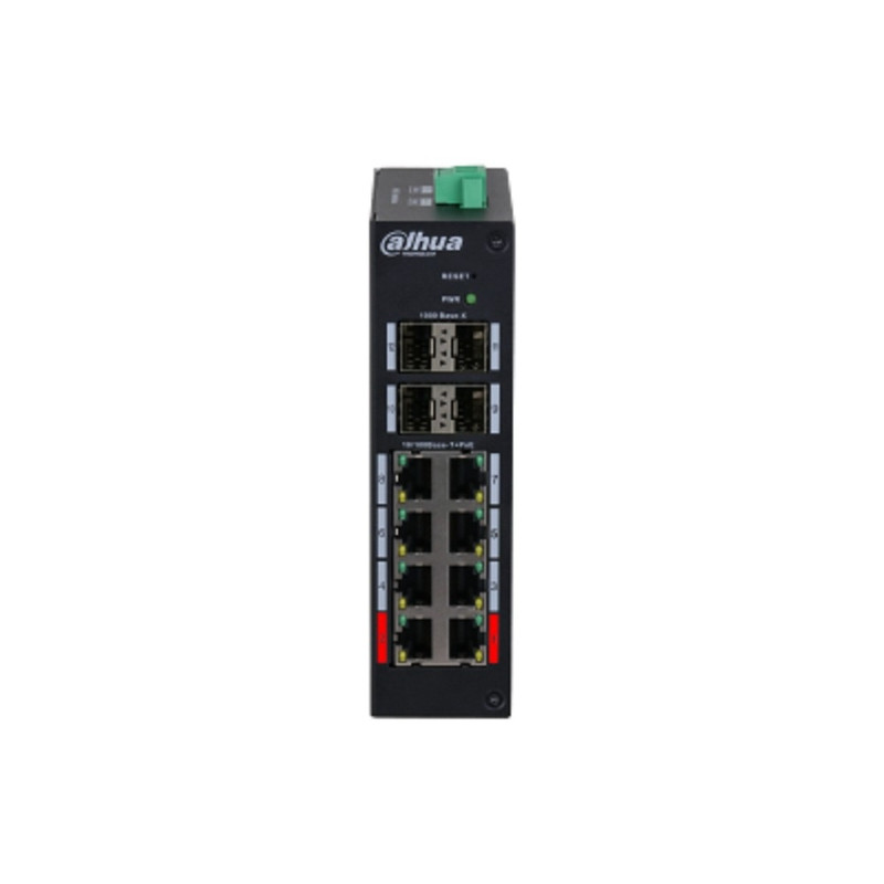 Коммутатор Dahua DH-HS4412-8ET-120 управляемый