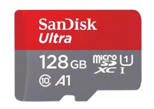 SecureDigital microSDXC 128GB SanDisk Ultra Class 10, UHS-I, R 140 МБ/с, <SDSQUAB-128G-GN6MN> без адаптера SD