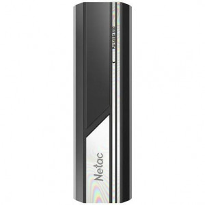 Накопитель SSD Netac USB-C 2Tb NT01ZX10-002T-32BK ZX10 2.5" синий