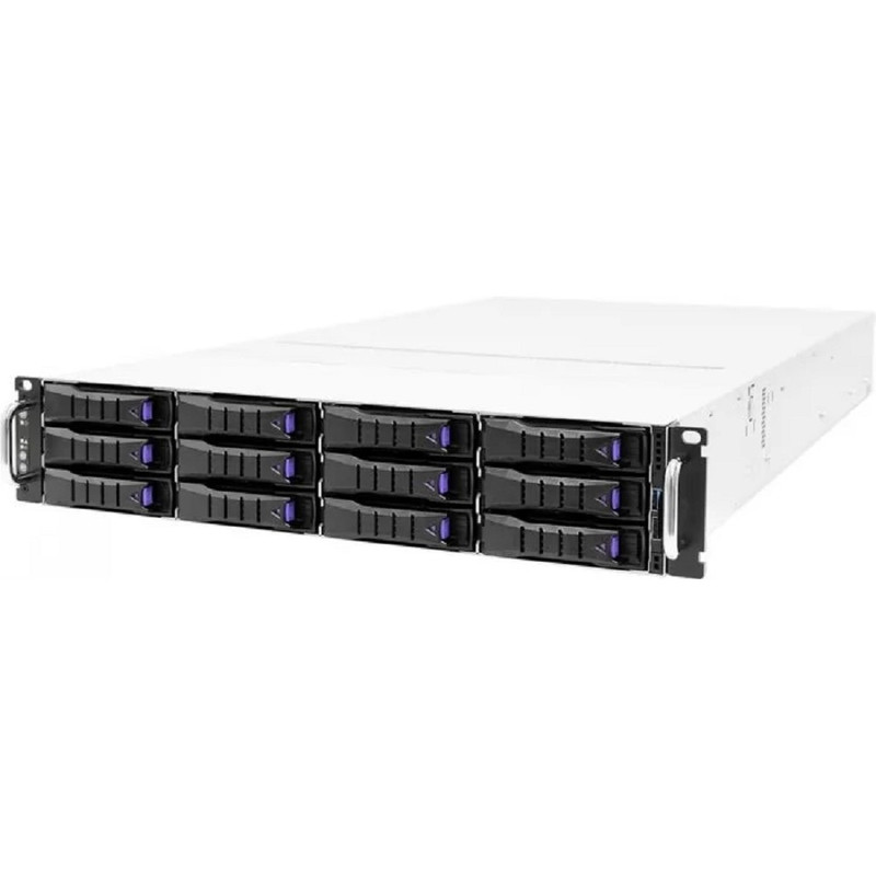AIC XP1-S202A601 2U, 2xLGA-4189, 12x 3.5"/2.5" SAS/SATA hot-swap (EOB backplane), 2x 2.5" SATA hot-swap, 6x 6038 fan, Acbel 800W redundant power supply platinum, A6 motherboard, DDR4 RDIMM x