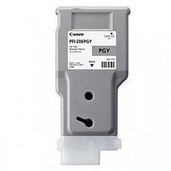 PFI-206PGY  5313B001 Картридж CANON PFI-206 PGY  для  iPF6400/6450 300ml, Photo Grey