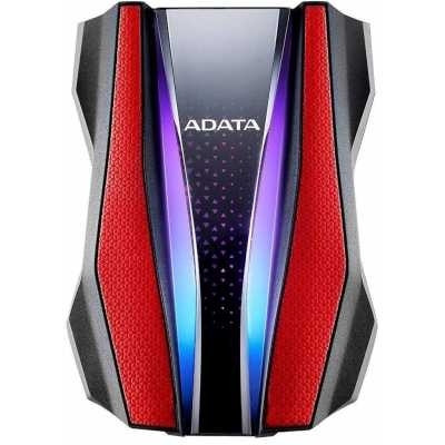 Внешний жесткий диск 1TB A-DATA HD770G, 2,5" , USB 3.2, противоударный, водонепроницаемый, красный