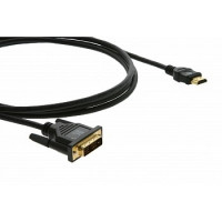 Kramer Кабель C-HDMI/DVI-10 (C-HM/DM-10) переходной HDMI-DVI (Вилка - Вилка) 3метра