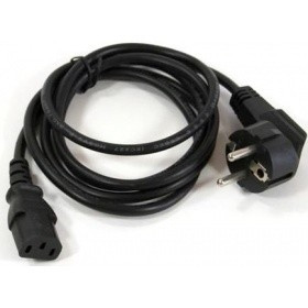 Telecom Кабель (TE021-CU0.75-3M) компьютер - розетка 220V (EURO) 3м, 3G0,75mm медь 