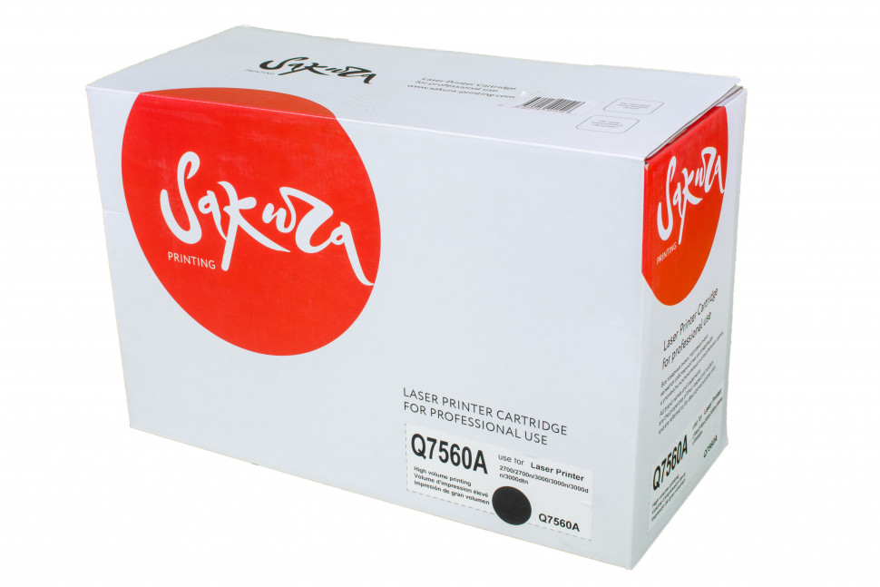 Q7560A (HP 314A) Картридж Sakura для HP Color LJ 2700/2700n/3000/3000n/3000dn/3000dtn,черный, 6500 к.