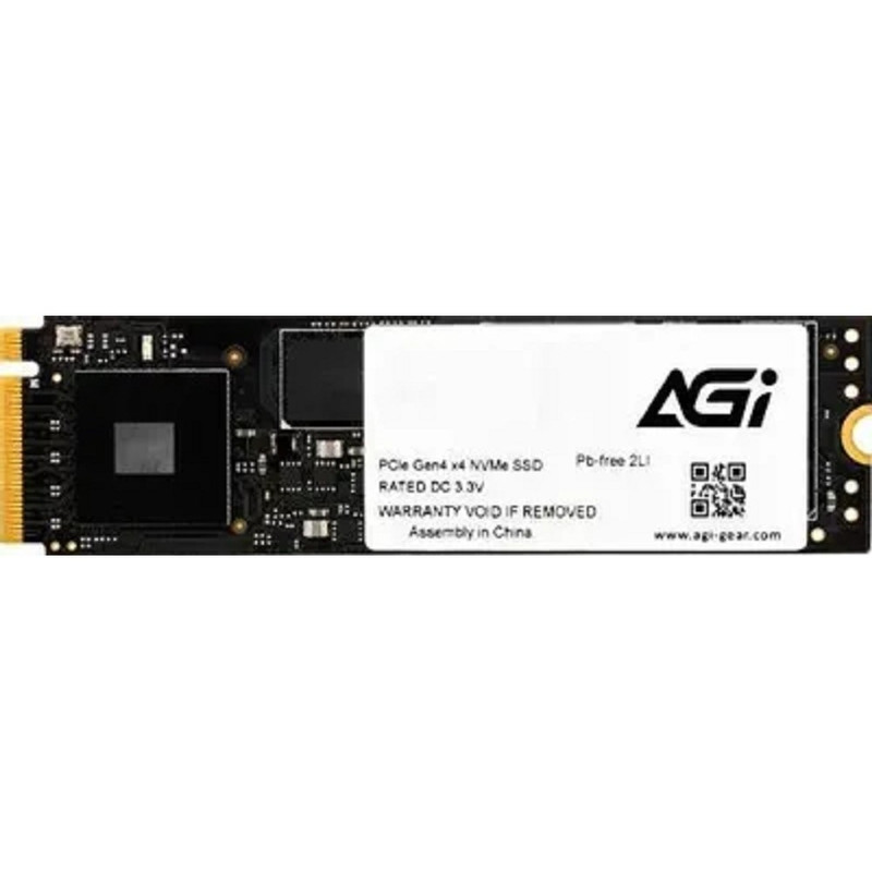 Твердотельный накопитель SSD AGI 2TB M.2 AGI2T0G44AI838 3D NAND TLC, 7400/6700