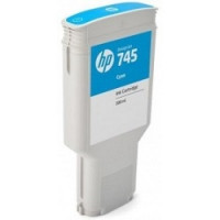 HP F9K03A Картридж №745, Cyan {Designjet, (300ml)}
