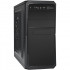 Exegate EX299280RUS Корпус Minitower ExeGate BA-202-UNS350 (mATX, БП UNS350 с вент. 12см, 2*USB, аудио, черный)