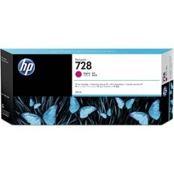 HP F9K16A Картридж №728, Magenta {DJ T730/830 (300 мл.)}