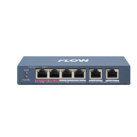 iFLOW F-SW-EU206HPOE-V L2, неуправляемый, 4 порта, 2 uplink порта 10/100M RJ45, 802.3af/at/bt, 1 порт поддерживает Hi-PoE 60 Вт, бюджет PoE 60 Вт, поддержка режима передачи до 300м,10Мб/с, CAT6; защит iFLOW F-SW-EU206HPOE-V L2, неуправляемый, 4 порта, 2 uplink порта 10/100M RJ45, 802.3af/at/bt, 1 порт поддерживает Hi-PoE 60 Вт, бюджет PoE 60 Вт, поддержка режима передачи до 300м,10Мб/с, CAT6; защит