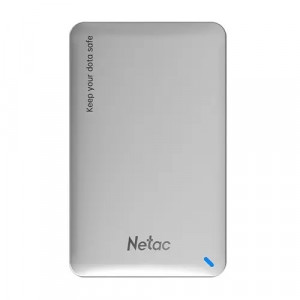 Внешний корпус NETAC WH12 <NT07WH12-30AC> для HDD/SSD 2.5" SATA -> USB3.0 серебристый