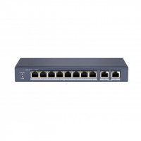 HiWatch DS-S1008P 8x100Mb 2G 8PoE+ 60W неуправляемый