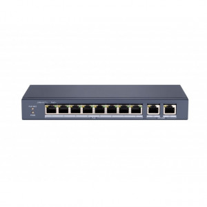 HiWatch DS-S1008P 8x100Mb 2G 8PoE+ 60W неуправляемый