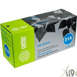 Cactus CF331A Тонер Картридж Cactus CS-CF331A голубой для HP CLJ M651dn/M651n/M651xh (15000стр.)