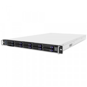 AIC XP1-S102TU03 SB102-TU, 1U 10-bay 2.5" hot-swap, 2x tri-mode 4-port backplane, 1x 2-port SATA backplane, 6x 4056 & 1x 4028 FAN, Acbel 750W redundant power supply platinum, Tucana motherboard, 