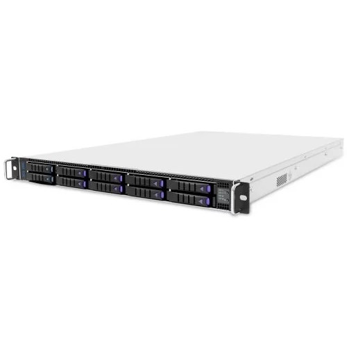 AIC XP1-S102TU03 SB102-TU, 1U 10-bay 2.5" hot-swap, 2x tri-mode 4-port backplane, 1x 2-port SATA backplane, 6x 4056 & 1x 4028 FAN, Acbel 750W redundant power supply platinum, Tucana motherboard, 