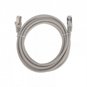 Rexant (02-0110-3) Патч-корд F/UTP, CAT 5e, RJ45-RJ45, 26AWG, LSZH, серый, 3м
