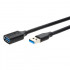 Кабель удлинительный USB3.0 Am-Af 1.8m Telecom черный (TUS708-1.8M)