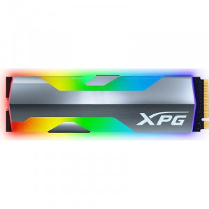 M.2 2280 512GB ADATA XPG SPECTRIX S20G RGB Client SSD [ASPECTRIXS20G-500G-C] PCIe Gen3x4 with NVMe, 2500/1800, IOPS 160/170K, MTBF 2M, 3D TLC, 300TBW, 0,32DWPD, Heatsink, RTL