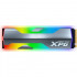 M.2 2280 512GB ADATA XPG SPECTRIX S20G RGB Client SSD [ASPECTRIXS20G-500G-C] PCIe Gen3x4 with NVMe, 2500/1800, IOPS 160/170K, MTBF 2M, 3D TLC, 300TBW, 0,32DWPD, Heatsink, RTL