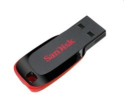 SanDisk USB Drive 8Gb Cruzer Blade SDCZ50-008G-B35 {USB2.0, Black} 