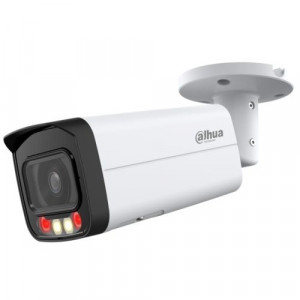 DAHUA DH-IPC-HFW2449TP-AS-IL-0360B Уличная цилиндрическая IP-видеокамера Full-color с ИИ 4Мп, 1/2.9” CMOS, объектив 3.6мм, видеоаналитика, ИК до 60м, LED до 50м, IP67, корпус: металл