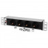 ЦМО Блок розеток Rem-10 без шнура с инд., 4 Schuko, вход IEC 60320 C14, 10A, алюм., 10" (R-10-4S-I-220-Z) ЦМО Блок розеток Rem-10 без шнура с инд., 4 Schuko, вход IEC 60320 C14, 10A, алюм., 10" (R-10-4S-I-220-Z)