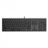 Клавиатура A4TECH Fstyler FX60,  USB, серый [fx60 grey / white]