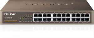 TP-Link TL-SF1024M  Коммутатор 24-port 10/100M Desktop Switch, 24 10/100M RJ45 ports