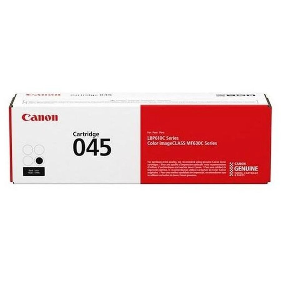 Canon Cartridge 045 Bk 1242C002 Тонер-картридж для Canon i-SENSYS MF635Cx, 633Cdw, 631Cn, MF630, 1400 стр.