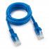 Патч-корд UTP Cablexpert PP12-1M/B кат.5e, 1м, литой, многожильный (синий) Патч-корд UTP Cablexpert PP12-1M/B кат.5e, 1м, литой, многожильный (синий)