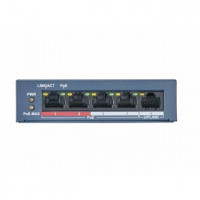 HiWatch DS-S504P(B) 5x100Mb 4PoE+ 35W Коммутатор неуправляемый