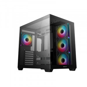 Deepcool CG530 4F black (ATX, без БП, ARGB, 2*USB3.2 Type A+USB3.2 Type-C) (R-CG530-BKADA4-G-1)