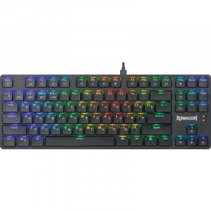 Механическая клавиатура Anubis RGB,тонкая,тихая,87клавиш,б.п. Redragon