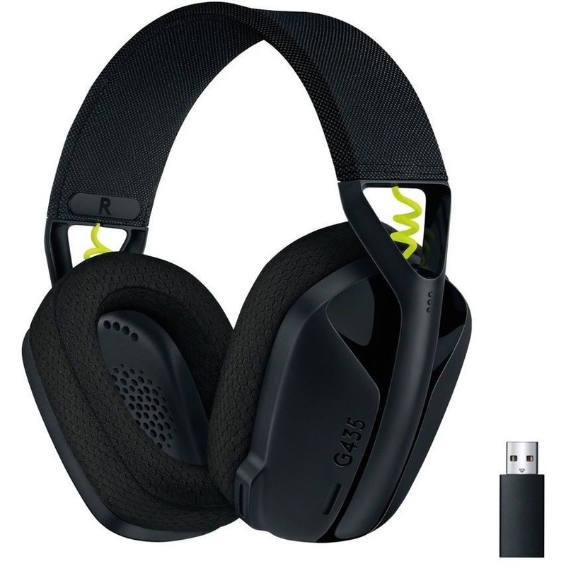 Logitech Headset G435 LIGHTSPEED Wireless Gaming  BLACK- Retail