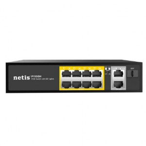 Коммутатор 10PORT 10/100M 8POE+2XGE+SFP P110GH NETIS
