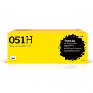 T2 Cartridge 051H Картридж TC-C051H  для Canon i-SENSYS LBP162dw/MF264dw/MF267dw/MF269dw (4100стр.) черный, с чипом