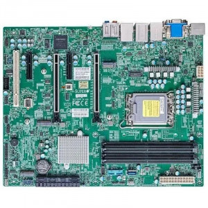 Материнская плата Supermicro MBD-X13SAE-F-B, 1xLGA1700,W680,4xDDR5 DIMM,2PCI-Ex16,3xM.2-PCI-E,8SATA3 RAID 0/1/5/10,7.1-ch,1x1000 Мбит/с,1х2500 Мбит/с,IPMI,4xUSB 2.0,VGA,DVI,HDMI,DisplayPort,ATX