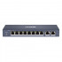 iFLOW F-SW-EU410POE-V/L L2, неуправляемый, 8 портов, 2 uplink порта 1000М RJ45, 802.3af/at, бюджет PoE 60 Вт, поддержка режима передачи до 300м,10Мб/с, CAT6; защита от перенапряжения 6 кВ