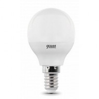 GAUSS 53116 Светодиодная лампа LED Elementary Шар 6W E14 420lm 3000K 1/10/50 0 GAUSS 53116 Светодиодная лампа LED Elementary Шар 6W E14 420lm 3000K 1/10/50 0