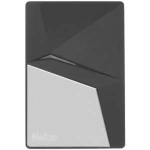 Внешний накопитель SSD Netac 2Tb Z7S (USB3.2, up to 550/480MBs, Aluminium+Steel+Plastic) (NT01Z7S-002T-32BK)
