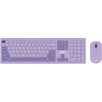 Клавиатура + мышь Acer OCC205 клав:фиолетовый мышь:фиолетовый USB беспроводная slim Клавиатура + мышь Acer OCC205 клав:фиолетовый мышь:фиолетовый USB беспроводная slim