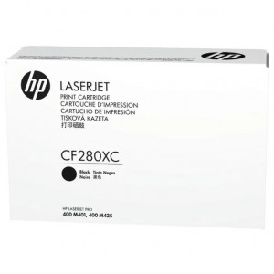 HP Картридж CF280XC 80X лазерный увеличенной емкости (6900 стр) (белая корпоративная коробка)