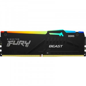 Оперативная память Kingston Fury Beast KF560C30BBA-32 DDR5 -  1x 32ГБ 6000МГц, DIMM,  Ret