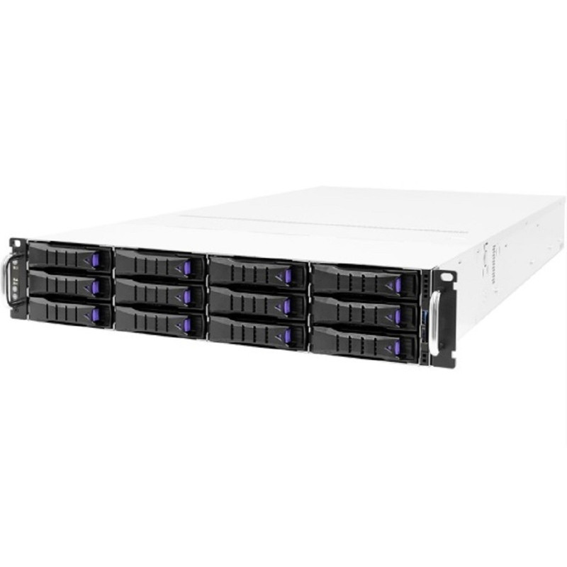 AIC XP1-S202A602 2U, 2xLGA-4189, 4x 3.5"/2.5" tri-mode + 8x 3.5"/2.5" SAS/SATA hot-swap (Passive backplane), 2x 2.5" SATA hot-swap, 6x 6038 fan, Acbel 800W redundant power supply platinum, A6 motherbo