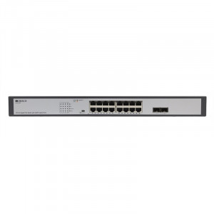 ORIGO OS2218FP/200W/A1A Неуправляемый PoE-коммутатор 16x1000Base-T PoE+, 2x1000Base-X SFP, PoE-бюджет 200 Вт
