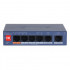 DAHUA DH-CS4006-4GT-60-V2 4-портовый гигабитный PoE коммутатор с функцией облачного управления 4 RJ45 10/100/1000Мбит/с (PoE/PoE+/Hi-PoE), 2 RJ45 10/100/1000Мбит/с (uplink)
