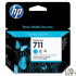 HP CZ134A Картридж №711, Cyan {Designjet T120/T520, Cyan (29ml 3 - pack)}